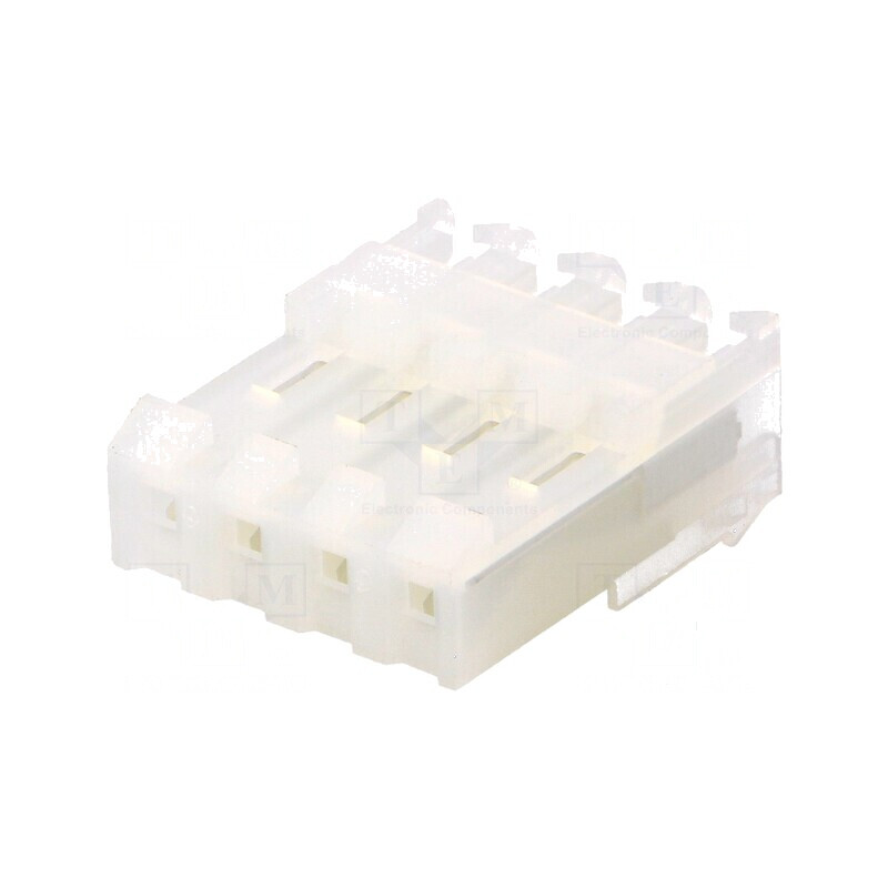 Conector cablu-placă mufă mamă PIN 4, 3,96mm IDC pe cablu - soluție de conectare profesionale | Electronic-mag.ro | Componente E
