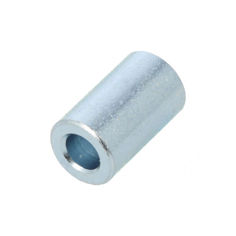 Manşon Distanţier Cilindric din Oţel Zincat - 10mm, Diametru Exterior 6mm | Electronic-mag.ro | Componente Electronice