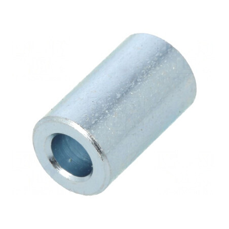 Manşon Distanţier Cilindric din Oţel Zincat - 10mm, Diametru Exterior 6mm | Electronic-mag.ro | Componente Electronice