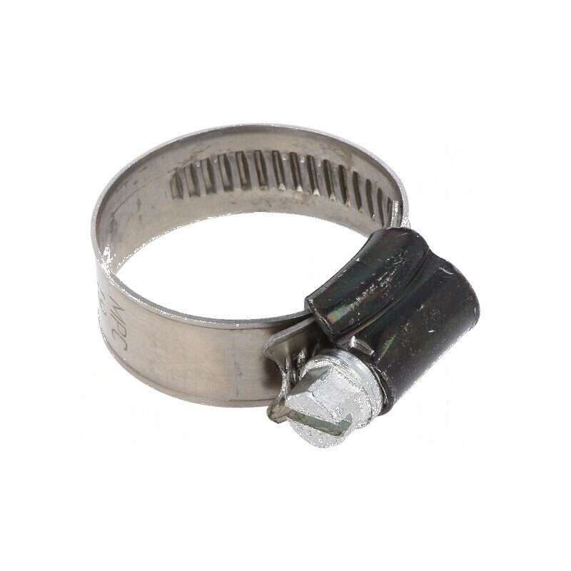Colier de strângere cu şurub W: 9mm, Crimpare 19÷29mm, Oţel ST | Electronic-mag.ro | Componente Electronice