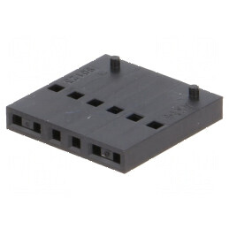 Conector cablu-placă mufa mamă C-Grid III 2,54mm 6 PIN - Compatibilitate Profesională | Electronic-mag.ro | Componente Electroni