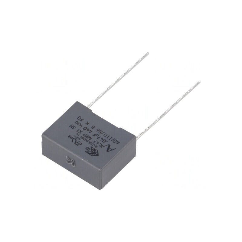 Condensator cu Polipropilenă X1 R47 47nF, Dimensiuni 18x7,5x13,5mm | Electronic-mag.ro | Componente Electronice