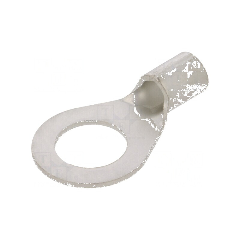 Vârf Inelar M12 pentru Cablu Neizolat Crimpat, 10-16mm², Cositorit | Electronic-mag.ro | Componente Electronice