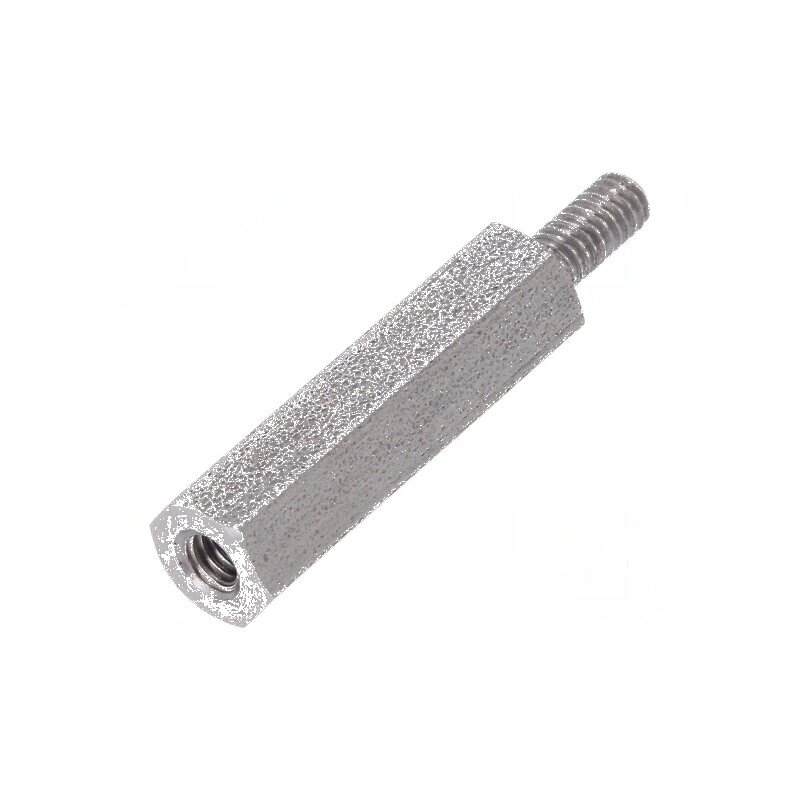 Piuliță Distanțieră Filetată 18mm Filet Interiour M2.5 Hexagonală - Accesorii pentru Montaj Profesional | Electronic-mag.ro | Co
