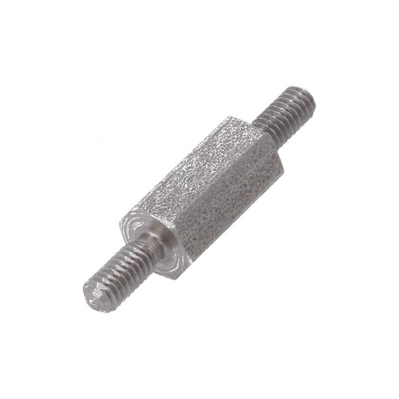 "Piuliță Distanțieră Filetată 10mm, Filet Exterior M2,5, Hexagonală" | Electronic-mag.ro | Componente Electronice