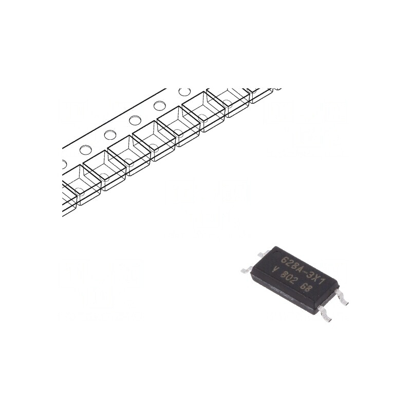 Optocuplor SMD 1 Canal, 5kV Izolație, 80V Tensiune Colector - SOP4L | Electronic-mag.ro | Componente Electronice