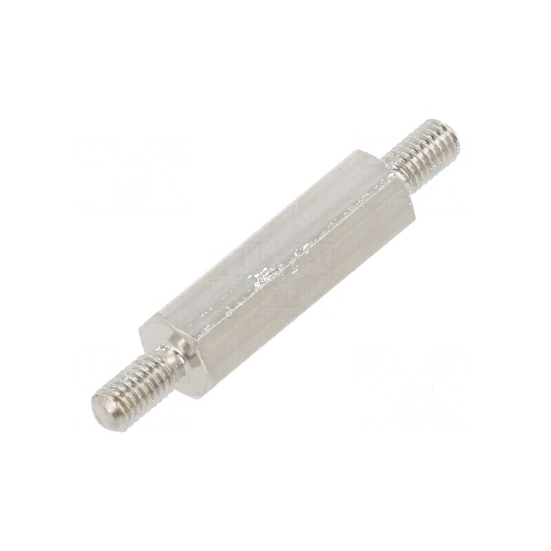 Piuliță Distanțieră Filetată Hexagonală 18mm, Filet Exterior M3 | Electronic-mag.ro | Componente Electronice