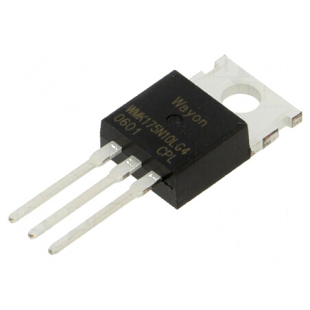 Tranzistor N-MOSFET Unipolar TO220-3 - Componentă Electronică pentru Aplicatii de Putere | Electronic-mag.ro | Componente Electr