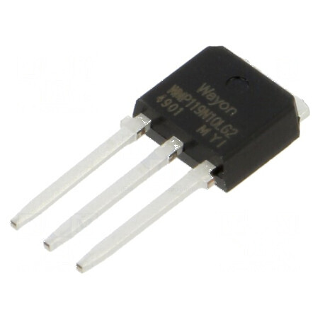 Tranzistor N-MOSFET Unipolar TO251 - Componentă Semiconductoare pentru Aplicații Electronice | Electronic-mag.ro | Componente El