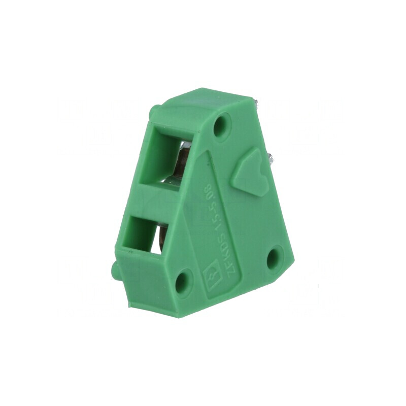Regletă de Conexiuni pentru PCB în Unghi 5,08mm cu 1 Terminal - Soluție Profesională de Conectare | Electronic-mag.ro | Componen