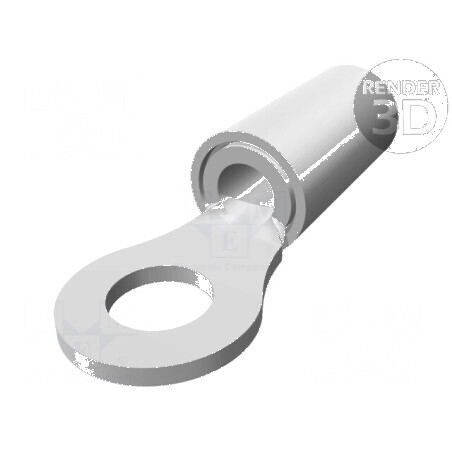 Vârf Crimpabil PIDG pentru Cablu Izolat, Ø 5mm, 2,62÷6,64mm² | Electronic-mag.ro | Componente Electronice