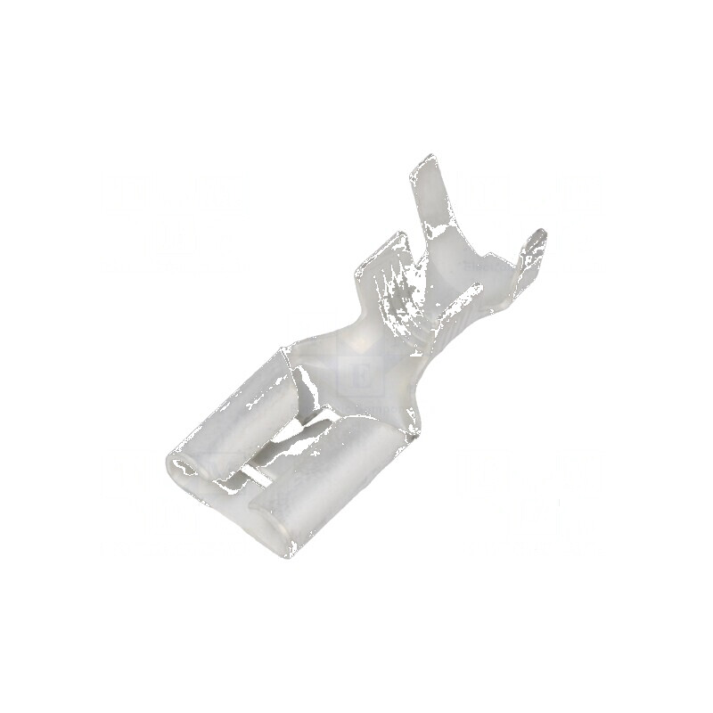 Terminal plat 9,5mm 1,2mm mamă pentru cabluri 6÷10mm², crimpat | Electronic-mag.ro | Componente Electronice