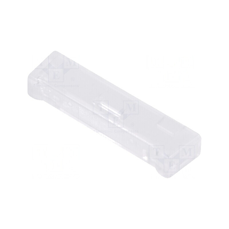 Terminație dreptunghiulară din policarbonat transparent, 9,5mm - Accesorii pentru construcții | Electronic-mag.ro | Componente E Terminație dreptunghiulară din policarbonat transparent, 9,5mm - Accesorii pentru construcții | Electronic-mag.ro | Componente E