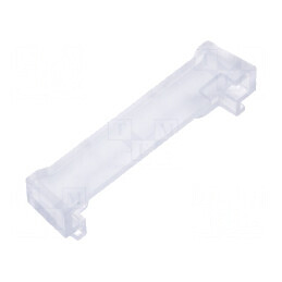 Terminație dreptunghiulară din policarbonat transparent, 9,5mm - Accesoriu de construcție de calitate superioară | Electronic-ma