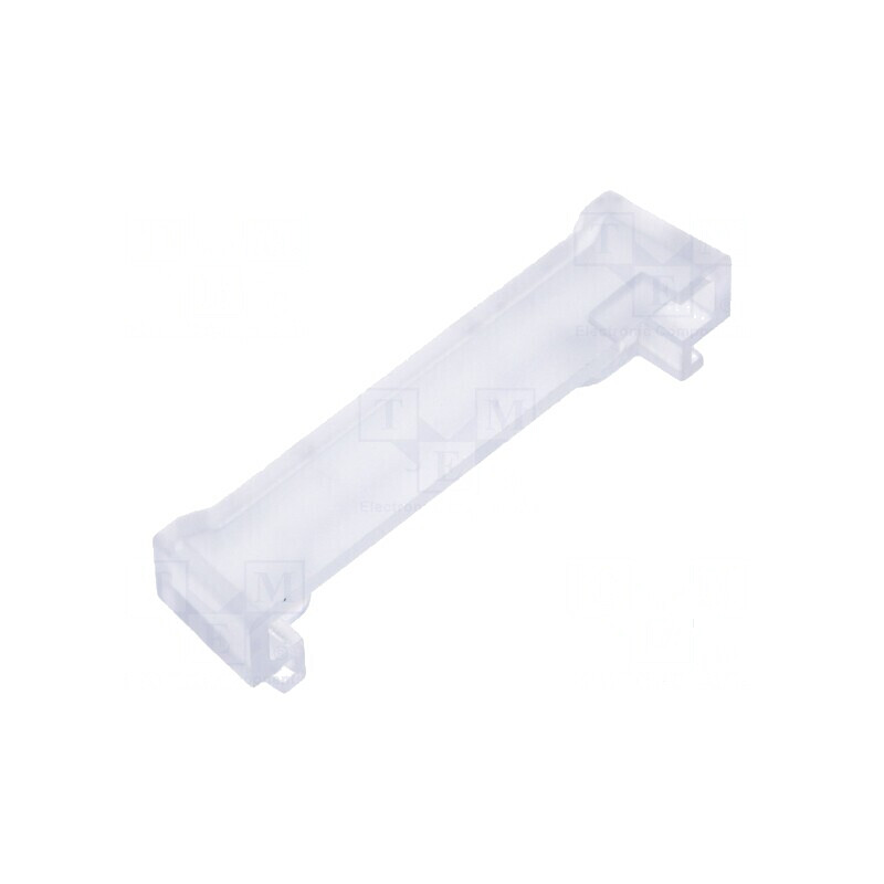 Terminație dreptunghiulară din policarbonat transparent, 9,5mm - Accesoriu de construcție de calitate superioară | Electronic-ma