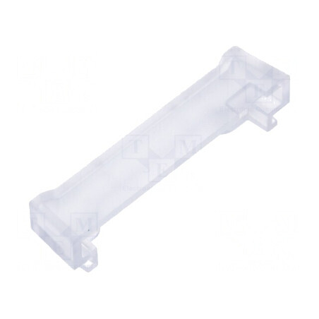 Terminație dreptunghiulară din policarbonat transparent, 9,5mm - Accesoriu de construcție de calitate superioară | Electronic-ma