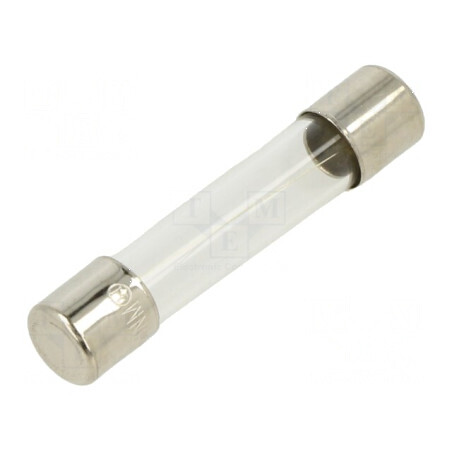 Siguranţă ardere rapidă 1A 250VAC sticlă 6,3x32mm - Protecţie electrică de înaltă calitate | Electronic-mag.ro | Componente Elec