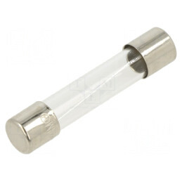 Siguranţă ardere rapidă 8A 250VAC, sticlă 6,3x32mm - Protecţie electrică de calitate | Electronic-mag.ro | Componente Electronic