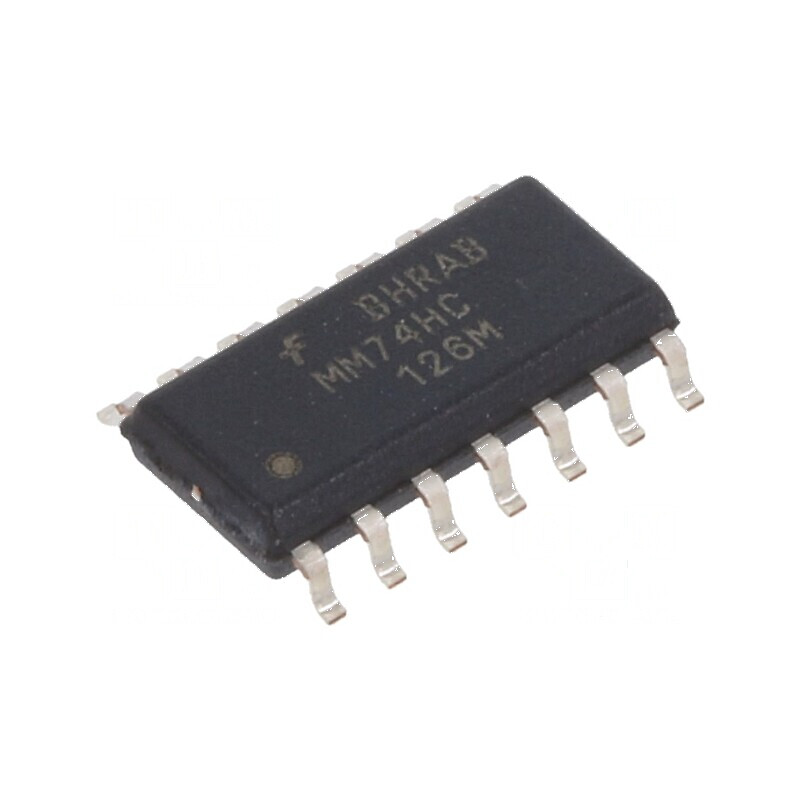 Buffer digital non-inversor IC, 4 canale SMD SO14, tensiune de alimentare 2÷6VDC | Electronic-mag.ro | Componente Electronice