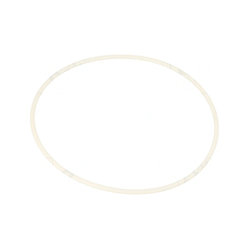 Garnitură O-ring din silicon, grosime 2mm, diametru interior 75mm, albă, rezistentă la temperaturi de -60 până la 160°C | Electr