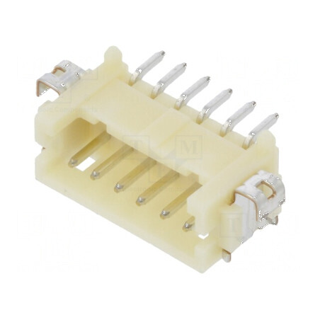 Conector cablu-placă soclu tată DF13 1,25mm 6 PIN SMT - Componentă electronică de înaltă calitate | Electronic-mag.ro | Componen