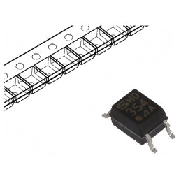 Optocuplor SMD cu 1 Canal, Iesire Tranzistori, Tensiune Izolatie 3,75kV, Tensiune Colector-Emitor 80V | Electronic-mag.ro | Comp