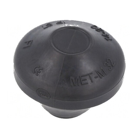 Manșon elastomer termoplastic TPE negru 14-20mm IP67 - MET-M | Electronic-mag.ro | Componente Electronice