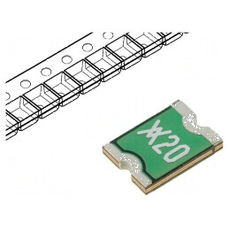 Siguranţă polimerică PTC 2A 1812 Polyswitch - Protecţie avansată pentru circuite electrice | Electronic-mag.ro | Componente Elec