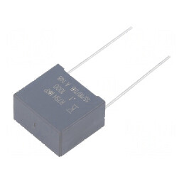Condensator cu Polipropilenă R75, 100nF, Dimensiuni 18x10x16mm, THT, Toleranță ±5% | Electronic-mag.ro | Componente Electronice