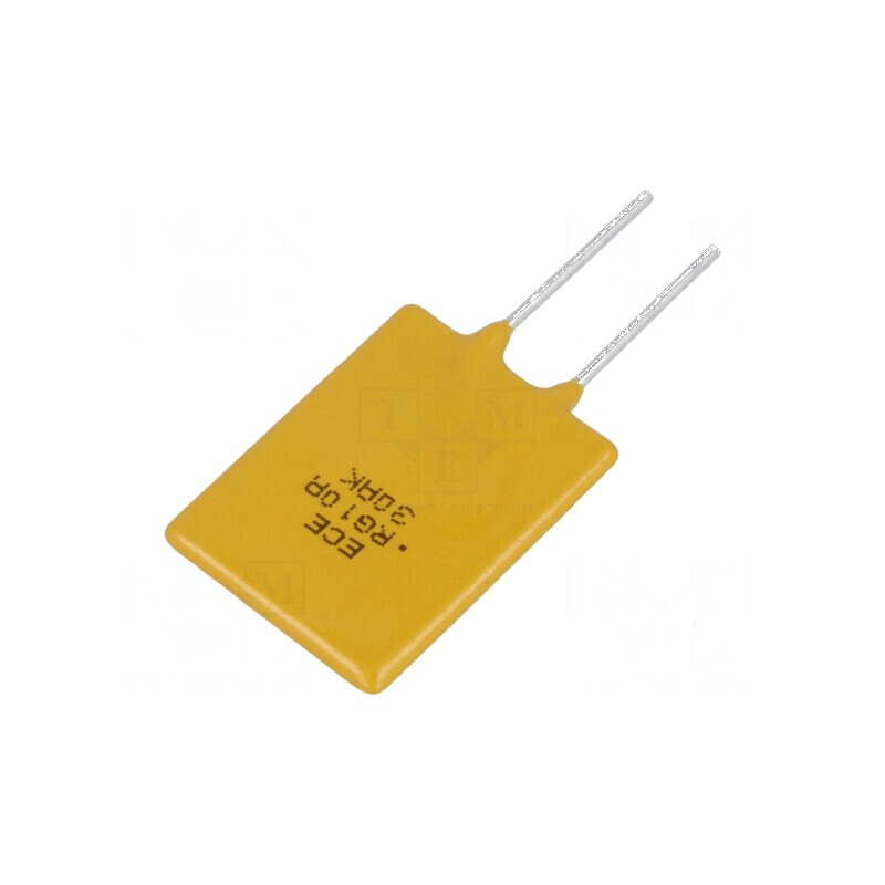 Siguranță Polimerică PTC 10A - Dimensiuni 5,1mm Ø0,81x7,6mm | Electronic-mag.ro | Componente Electronice