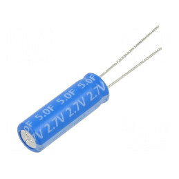 Supercondensator THT 5F 2,7VDC Ø8x24mm - Capacitate Mare pentru Stocare Energetică Eficientă | Electronic-mag.ro | Componente El