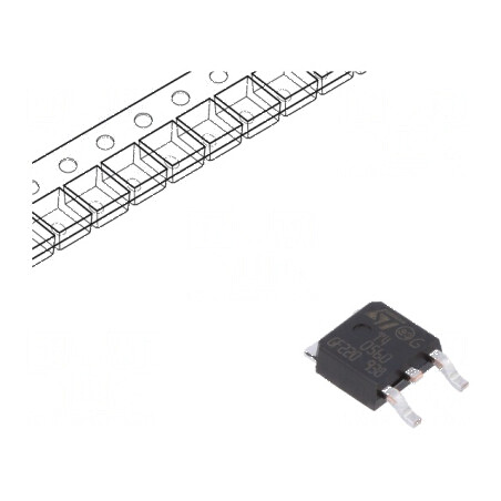 Triac 600V 4A DPAK - Component Electronic cu Igt de 5mA | Electronic-mag.ro | Componente Electronice