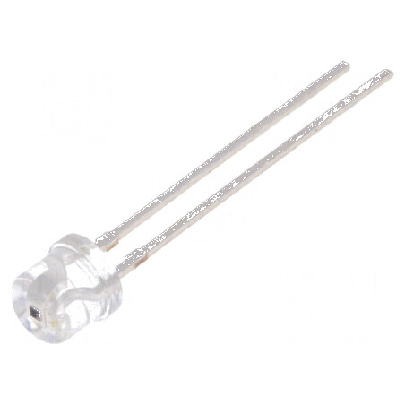 Fototranzistor 5mm cu lungime de undă maximă 570nm, tensiune 1,5V, unghi de deschidere 50°, lentilă transparentă | Electronic-ma
