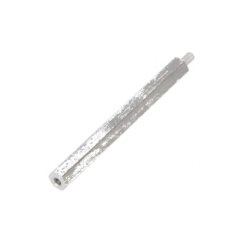 Piuliță Distanțieră Filetată 60mm - Filet Interior M3, Filet Exterior M3 | Electronic-mag.ro | Componente Electronice
