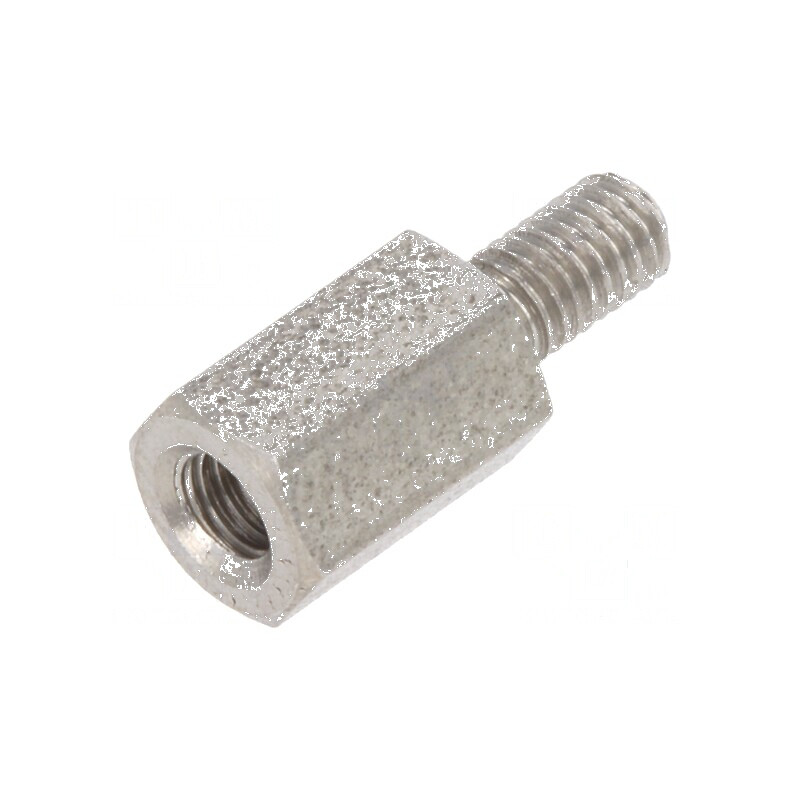 Piuliță Distanțieră Filetată 8mm M3 - Filet Intern și Extern M3 | Electronic-mag.ro | Componente Electronice