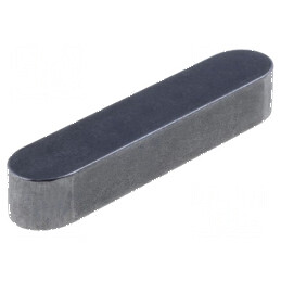 Pană din oțel carbon BN 870 DIN 6885, dimensiuni 8mm x 7mm x 63mm | Electronic-mag.ro | Componente Electronice