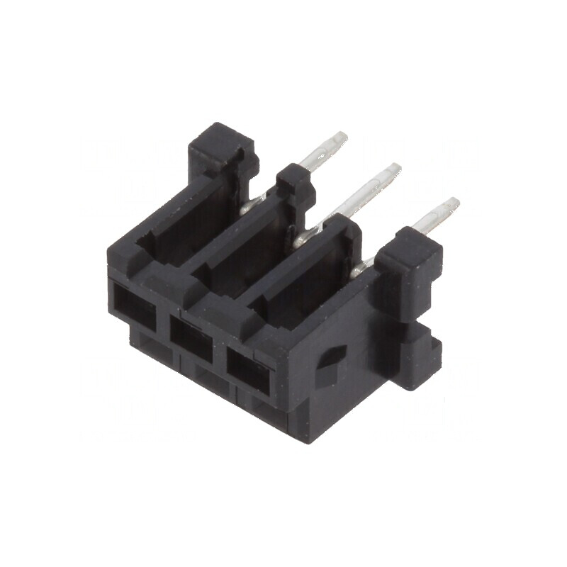 Conector cablu-cablu/PCB soclu mamă PIN 3 DF3 cu pas de 2mm THT - Componente electronice profesionale | Electronic-mag.ro | Comp