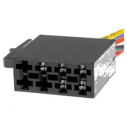 Mufă ISO cu cabluri PIN 5 - Conector de calitate superioară pentru sisteme audio auto | Electronic-mag.ro | Componente Electroni