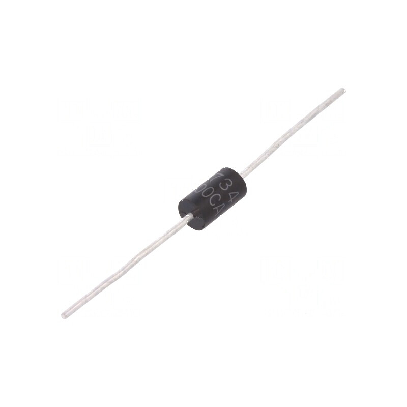 Diodă TVS Bidirecțională 600V 1.8A ±5% DO201 1.5kW pentru Protecția Circuitelor Electrnice | Electronic-mag.ro | Componente Elec