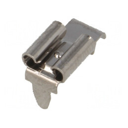 Terminal plat 5,2mm 0,5mm mamă THT din alamă cositorită - Conector electric profesional | Electronic-mag.ro | Componente Electro