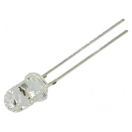 LED 5mm RGB cu clipire - 30° 20mA, 2 termeni - Iluminare decorativă multicoloră | Electronic-mag.ro | Componente Electronice