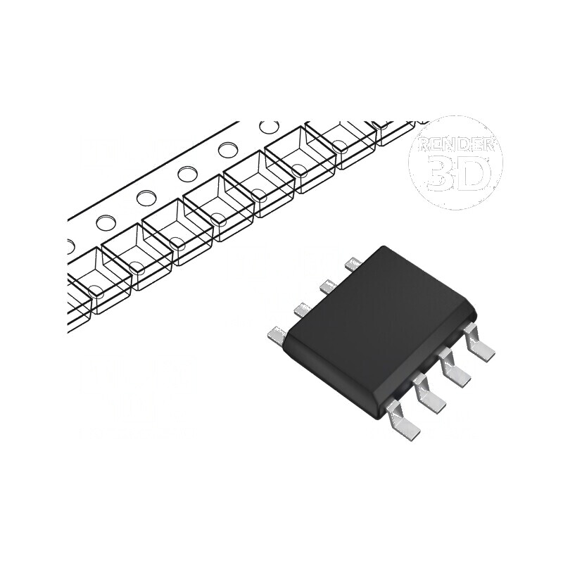 Convertor DC/DC PMIC 15-40V la 12V 1A SOP8-EP - Eficiență Energetică în Proiecte Electronice | Electronic-mag.ro | Componente El