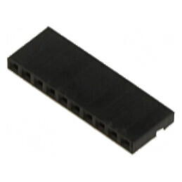 Conector șiruri pini mufă mamă 10 pini, pas 2mm, capacitate 1A - cablu de conectare profesional | Electronic-mag.ro | Componente
