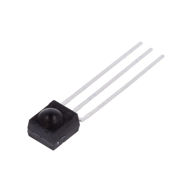 Receptor Infraroșu Integrat 33kHz cu Tensiune de Funcționare 2,5÷5,5V și Unghi de Detecție de 45° | Electronic-mag.ro | Componen