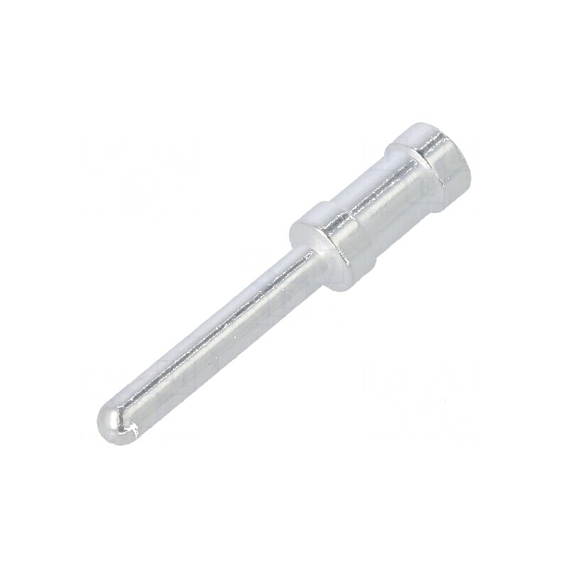 Pin tată din aliaj de cupru argintat 4mm² 12AWG, vrac, crimpat - Conector electric profesional | Electronic-mag.ro | Componente 