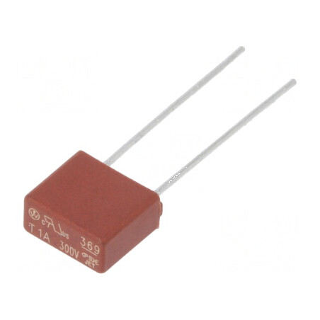 Siguranță întârziere 1A 300VAC TE5 369 - Componentă electrică de protecție profesională | Electronic-mag.ro | Componente Electro