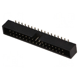 Conector IDC Soclu Tată PIN 34 Verticale SMT Gold Flash 2mm - Componentă Electrica de Calitate Superioară | Electronic-mag.ro | 