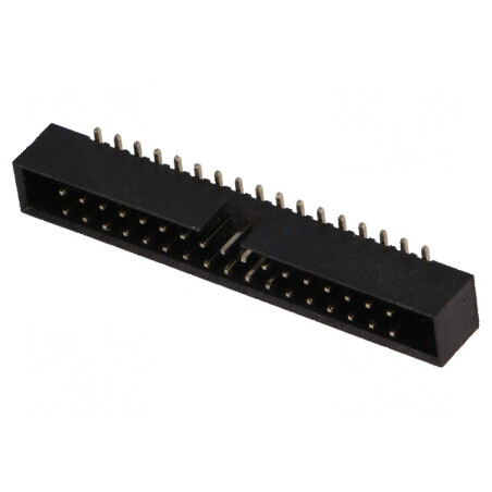 Conector IDC Soclu Tată PIN 34 Verticale SMT Gold Flash 2mm - Componentă Electrica de Calitate Superioară | Electronic-mag.ro | 
