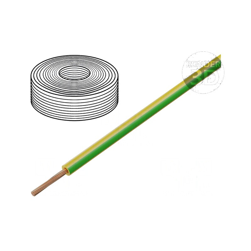 Cablu H05Z-K litat Cu 0,5mm² LSZH galben-verde 300V/500V pentru instalații electrice | Electronic-mag.ro | Componente Electronic Cablu H05Z-K litat Cu 0,5mm² LSZH galben-verde 300V/500V pentru instalații electrice | Electronic-mag.ro | Componente Electronic