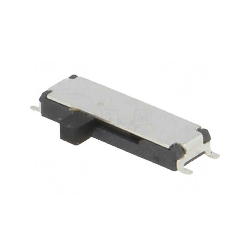 Comutator glisant Poz: 3 SP3T 0,3A/4VDC OFF-ON-ON cu 4 terminale | Electronic-mag.ro | Componente Electronice